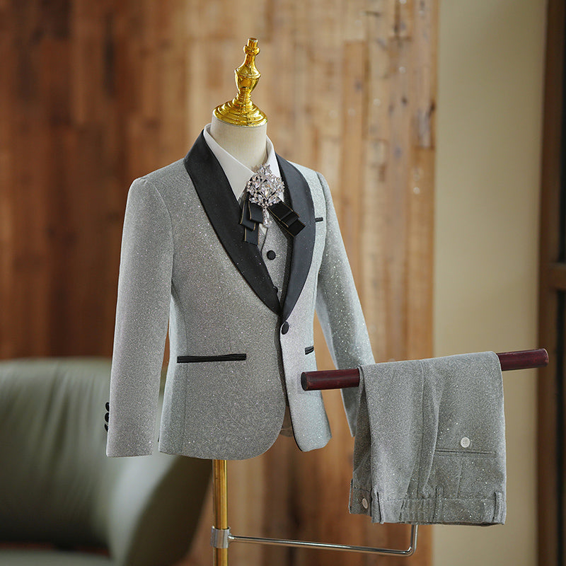 Boys Formal Suits Children's Birthday Suits Five Piece Suits