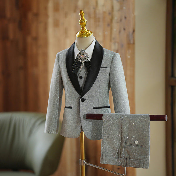Boys Formal Suits Children's Birthday Suits Five Piece Suits