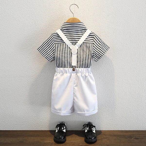 Boys Formal Suits Children's Dresses Suitable for Weddings and Dances Four-piece Suits