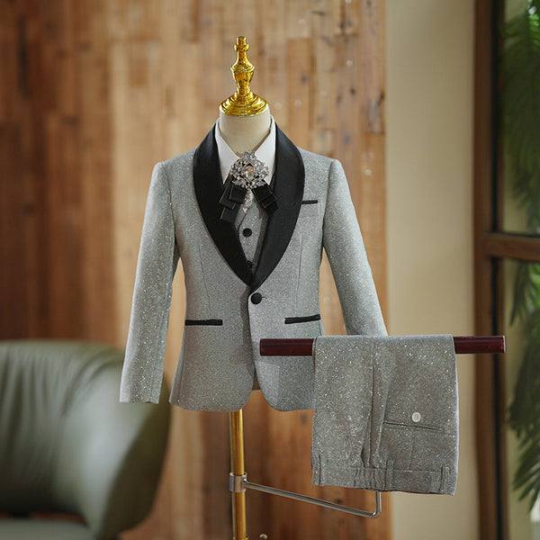 Boys Formal Suits Children's Birthday Suits Five Piece Suits