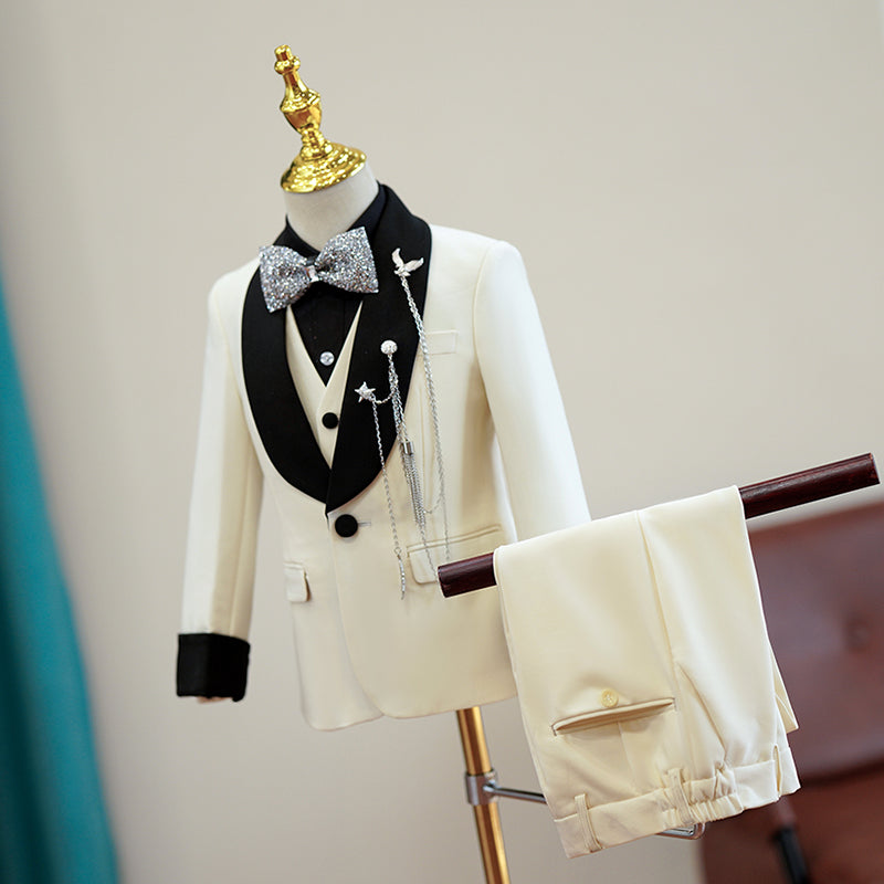 Autumn Boys Birthday Suit Boys Formal Suit Six Piece Set